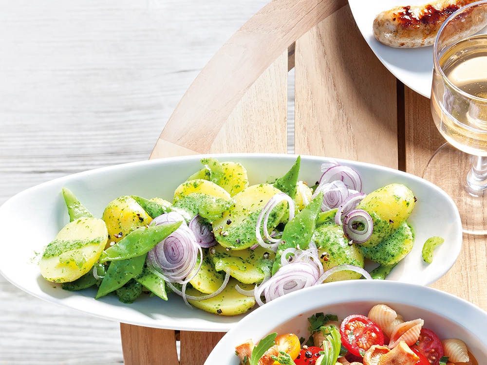 kartoffelsalat-mit-bohnen-und-koriander-minz-dressing