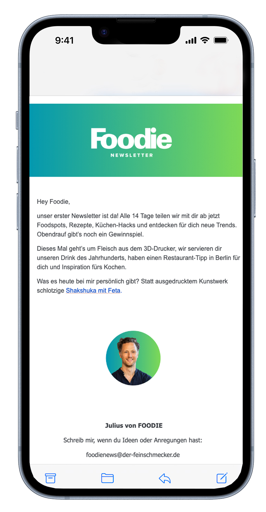 foodie-newsletter
