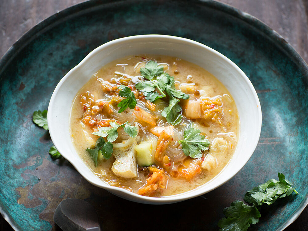 Kimchi-Suppe