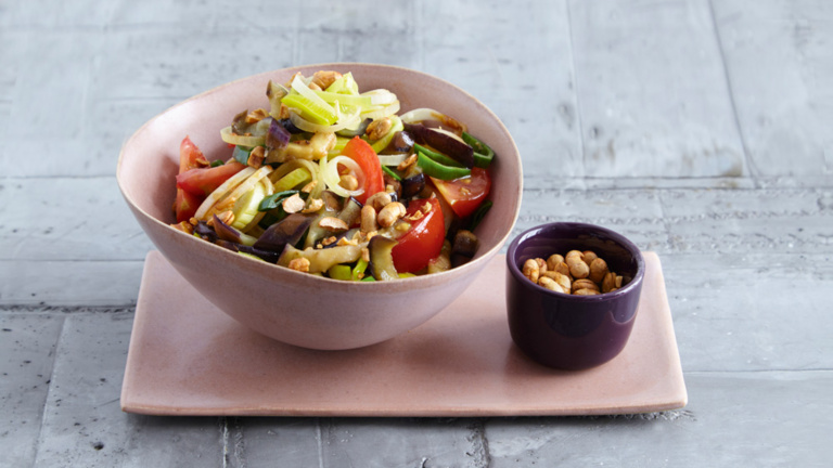 Gemüse in Hoisinsauce gebratenes-gemuese-in-hoisinsauce