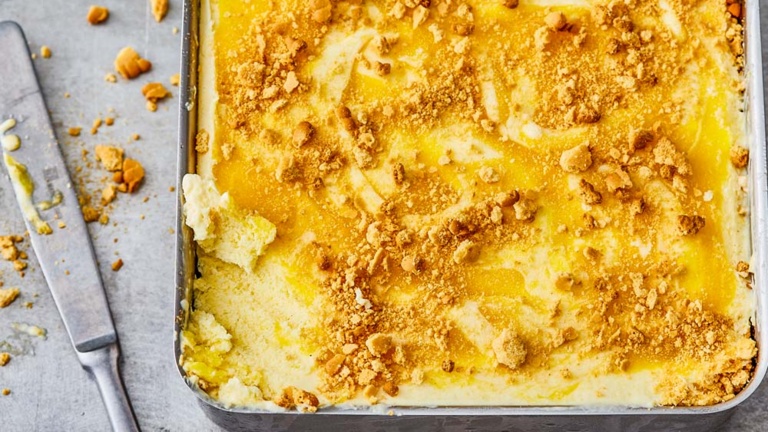 Mango-Cheesecake-Eis mango-cheesecake-eis